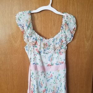 Loveshackfancy Faith floral midi dress